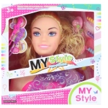 Glava za česanje z dodatki za otroke