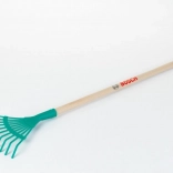 Boschove vrtne grablje z lesenim ročajem