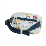 Otroška torbica za okoli pasu Vozila od A Little Lovely Company