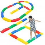 Senzorična uravnotežitvena steza s 16 ploščami in nedrsečimi podlagami