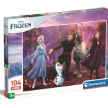 Sestavljanka 104 koščkov DISNEY FROZEN od Clementoni