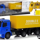 Velik tovornjak na daljinsko upravljanje R/C Mercedes Arocs Blue 1:20 Kontejner, dolg 58 cm