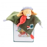 Doudou Darilni komplet Plišasta ninica Kravica Aneth 27 cm