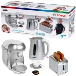 Zajtrkovni set BOSCH mini – otroški kavni aparat, toaster in grelnik vode z zvoki 3+