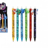 Izbrisljivo kroglično pero Vesolje 0,5 mm, moder črnilo