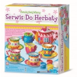 Mini čajni set za ustvarjalno slikanje