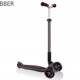 Otroški trikolesni skiro Globber Master Prime črna / neon roza