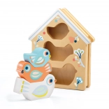 Vstavljanka Ptičja hišica Djeco