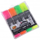 Komplet označevalcev z močnim poševnim (klinatim) vrhom, 4 barve