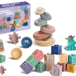 Mehke senzorične kocke 27 kosov