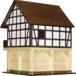 Lesena sestavljanka Fachwerkov skedenj