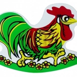 Leseno gugalnik petelin za otroke