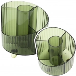 Organizator za pisalne potrebščine prosojno zelen