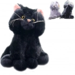 Plišasta sedeča mačka 27 cm