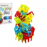 Nemirne stole - balance igra za otroke