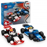 LEGO® City 60464 Dirkalna avtomobila F1® Williams Racing in Haas F1®