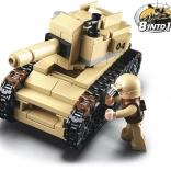 Sluban Army 8-v-1 tank – ministavebnica
