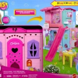 barbie zložljiva hišica za punčko chelsea