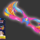 Svetleča maska za zabave