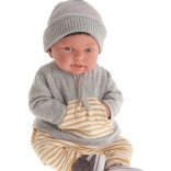 Realistična lutka dojenček Pipo 40 cm