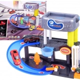 Dvonadstropna avtopralnica s tekočo vodo, dvigalom in učinki