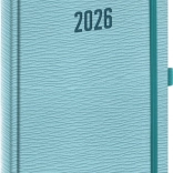 Dnevni dnevnik Notique Rivoli 2026 svetlo moder 15 x 21 cm