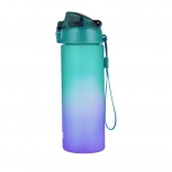Steklenička za pitje OXY CLICK 600 ml Ombre Violet-Green iz Tritana