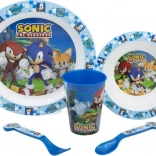 Otroški jedilni set Sonic 5v1