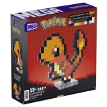 Konstruktor MEGA Pokémon pixel art Charmander 15 cm (349 delov)