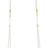 WOODY zložljiv gugalni krog, oranžen, premer 103 cm