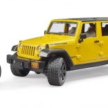 Bruder Jeep Wrangler Rubicon s kolesarjem in kolesom