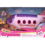 Modno letalo za punčke z dodatki