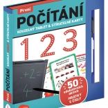 Čarobni tablični računalnik in izbrisljive kartice – prvo računanje