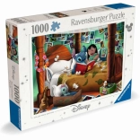puzzle disney lilo in stitch 1000 kosov ravensburger