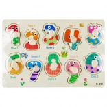 lesena sestavljanka številke