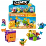 PIRATIX Adventure World Golden Treasure kapetanski set – 4 figurice in dodatki