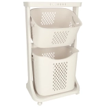 Dvonadstropni premični organizator za perilo in igrače