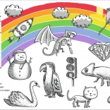 DJECO kartna igra Color Connect