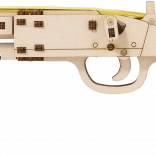 Lesena 3D sestavljanka WOODEN CITY Judgment Day Puška RMT-870