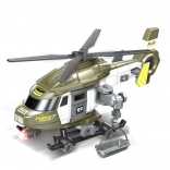 Policijski helikopter na vztrajnik z efekti