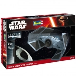 Komplet modela TIE Fighterja Dartha Vaderja 1:121 – REVELL STAR WARS