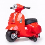 Otroški električni motor BABY MIX VESPA rdeč