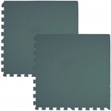 Pena podloga HUMBI 120 × 60 – vodoodporne velike pene sestavljanke, temno zelena