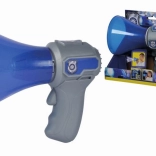 Policijski otroški megafon s sireno in spremembo glasu 16 cm