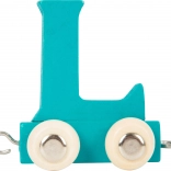 Small foot lesen vlak – barvna abeceda črka L