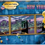Ravensburger CreArt panorama New York – slikanje po številkah