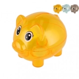 Prozorna šparovnica v obliki pujseka 10 cm