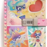 DJECO Skrbni dnevnik s številčno ključavnico Lam