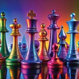 Sestavljanka šah 1000 koščkov YAZZ