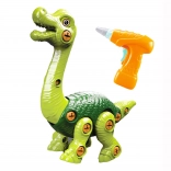 vijačni dinozaver z akumulatorskim izvijačem za otroke